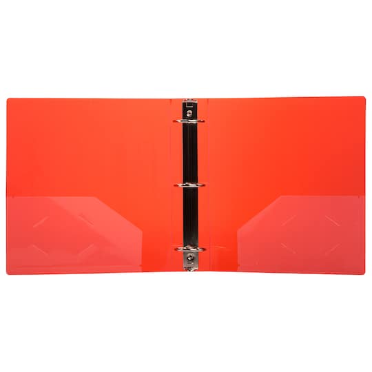 JAM Paper 2" Glass Twill Plastic 3-Ring Binder